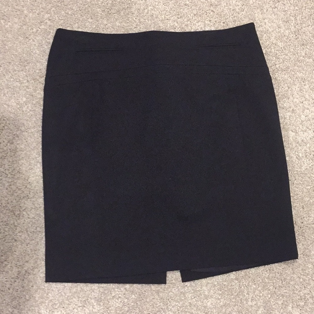 Black Pencil Skirt - Express size 8